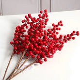 Red  cherry Christmas decor